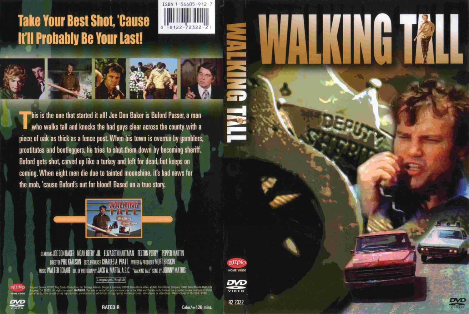 Walking Tall Joe Don Baker Dvd