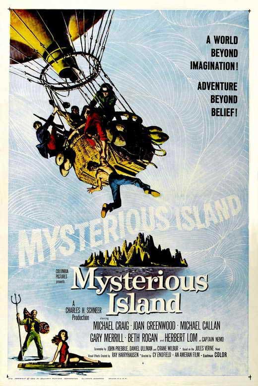 Mysterious Island (1961) DVD