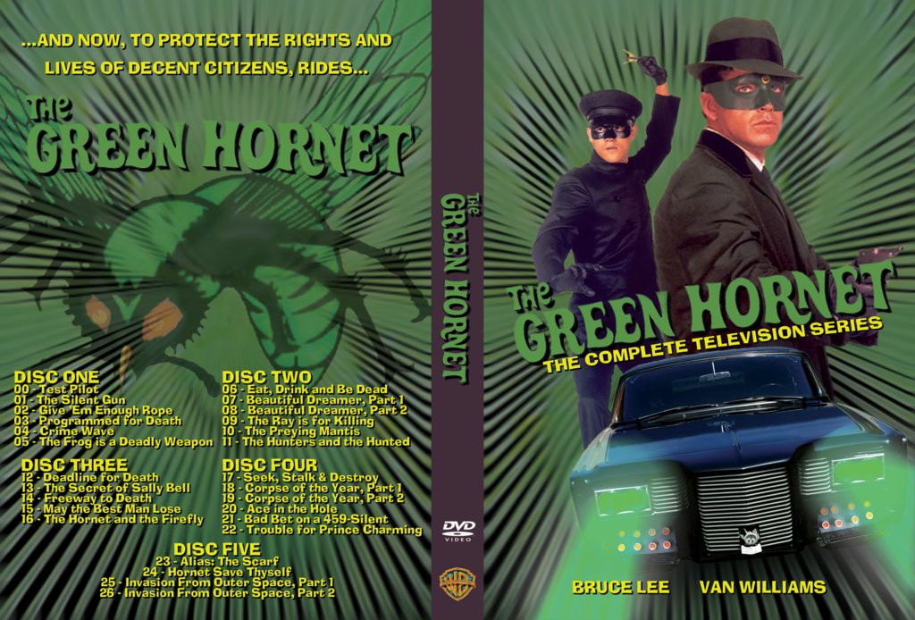 The Green Hornet : The Complete Series - Bruce Lee (3 DVD Set)