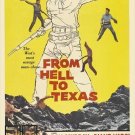 From Hell To Texas (1958) - Don Murray DVD