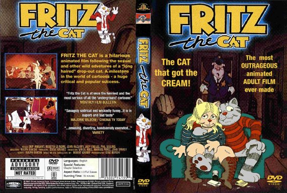 Fritz The Cat (1972) - Ralph Bakshi DVD