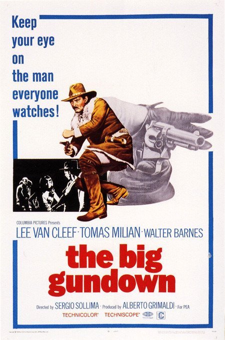 The Big Gundown (1966) : Extended Cut - Lee Van Cleef DVD