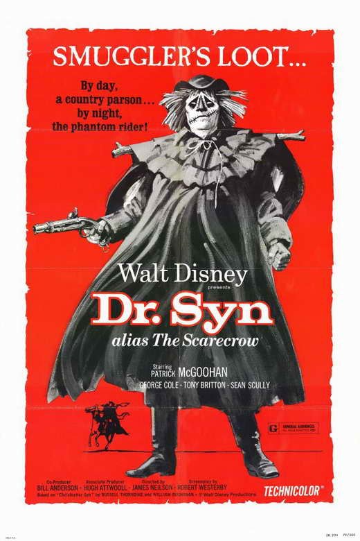 Dr. Syn, Alias The Scarecrow (1963) - Patrick McGoohan DVD