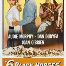 Six Black Horses (1962) - Audie Murphy DVD