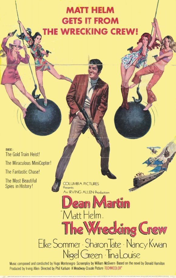 Matt Helm : The Wrecking Crew (1969) - Dean Martin DVD