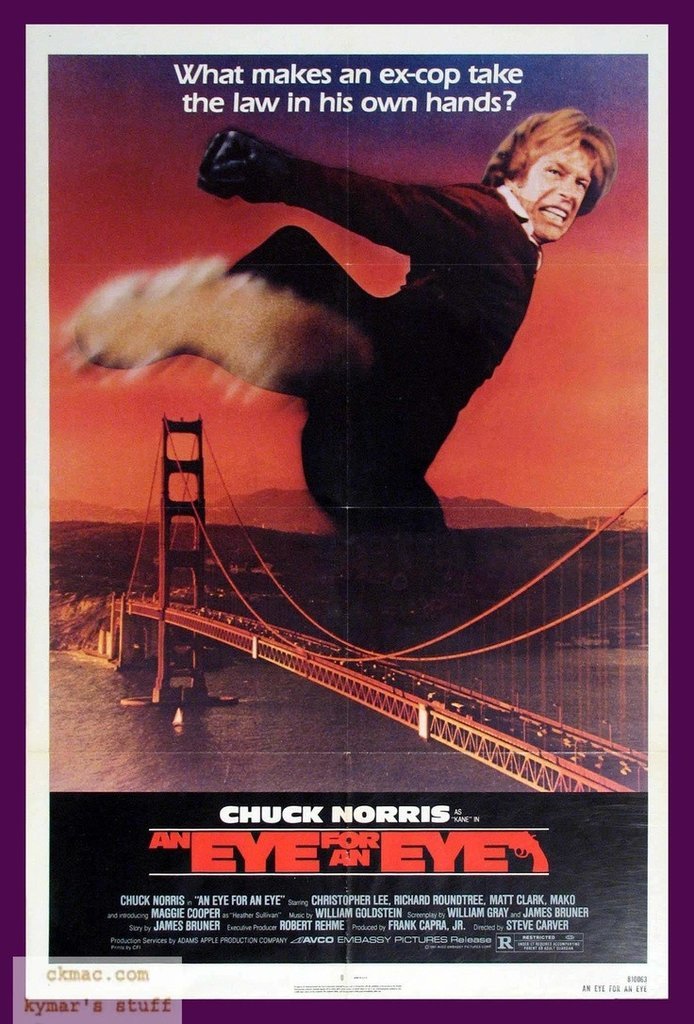 An Eye For An Eye (1981) - Chuck Norris DVD