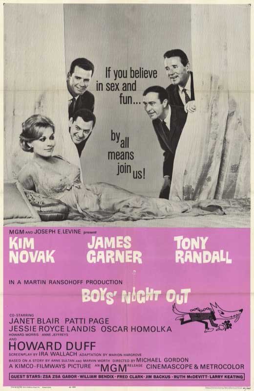 Boys Night Out (1962) - James Garner DVD