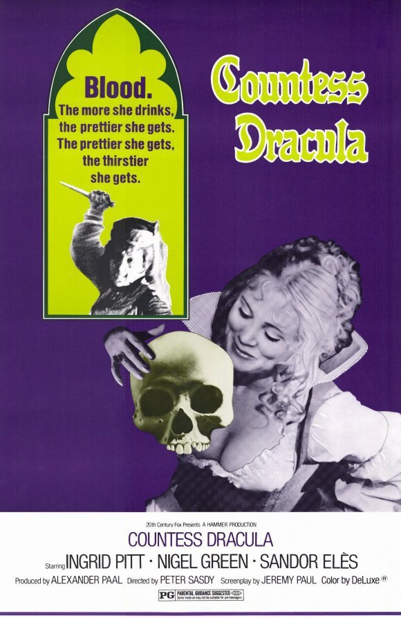 Countess Dracula (1971) DVD
