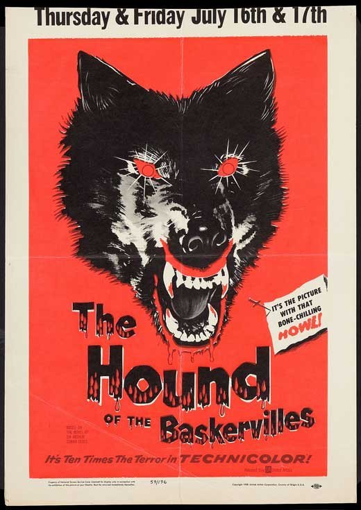 Hound Of The Baskervilles (1959) - Christopher Lee DVD