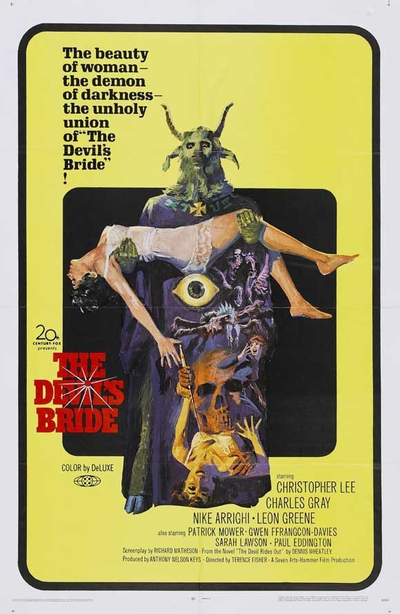 The Devil Rides Out (1968) - Christopher Lee DVD