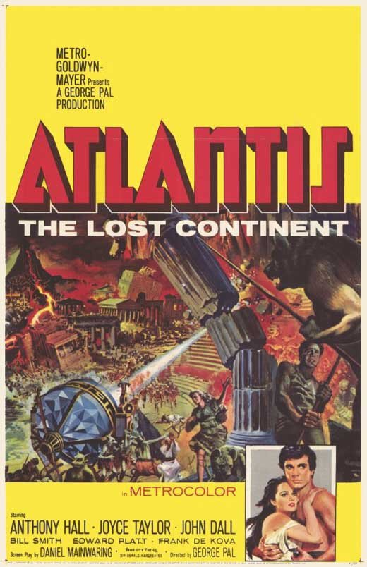 Atlantis, The Lost Continent (1961) - George Pal DVD