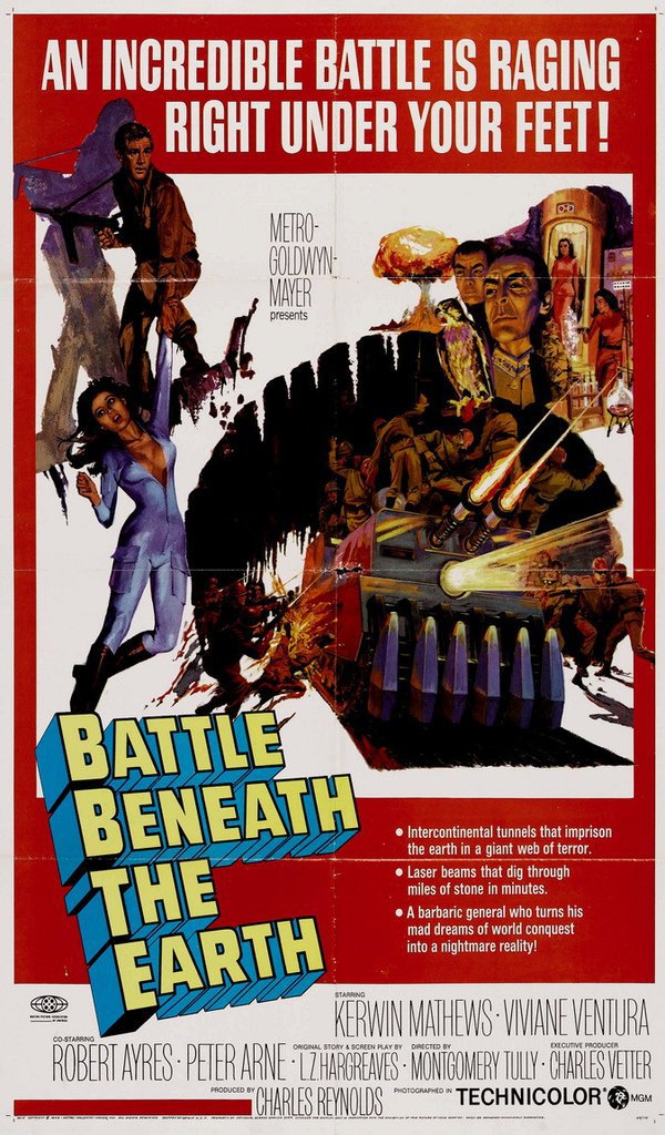 Battle Beneath The Earth (1967) - Kerwin Mathews DVD