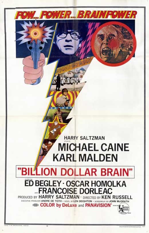 Billion Dollar Brain (1967) - Michael Caine DVD
