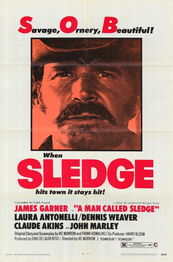 A Man Called Sledge (1970) - James Garner DVD