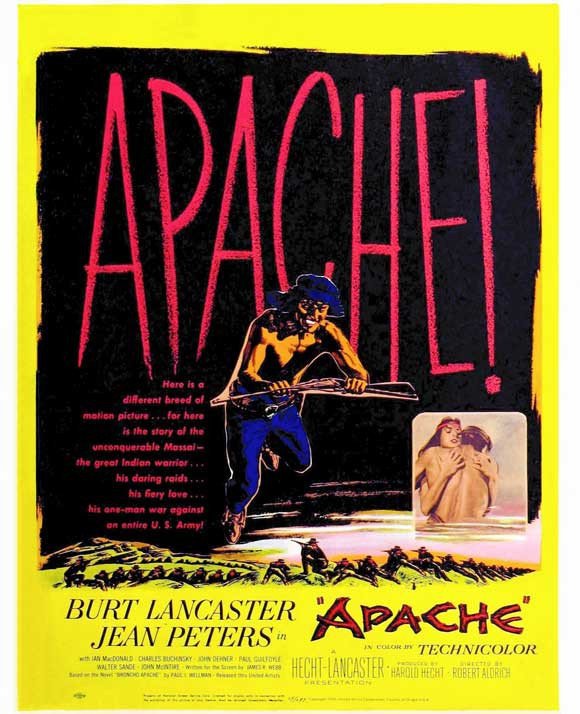Apache (1954) - Burt Lancaster DVD