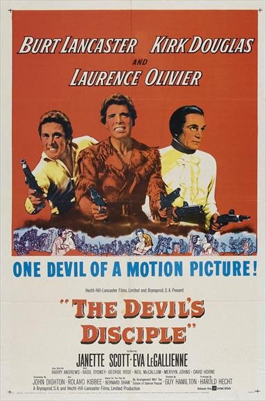 The Devil&Acirc;&acute;s Disciple (1959) - Kirk Douglas DVD