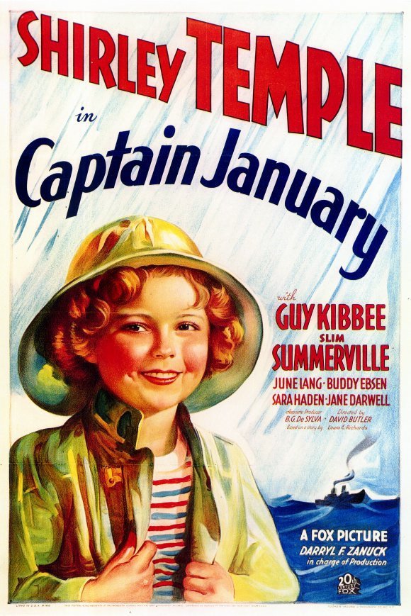 Captain January (1936) - Shirley Temple Color Version DVD