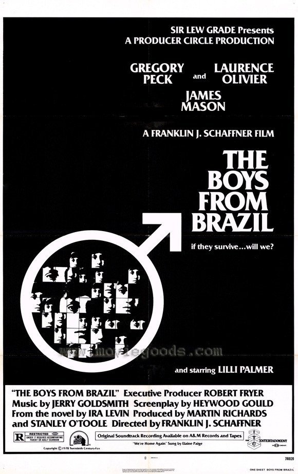 Boys From Brazil (1978) - Gregory Peck DVD