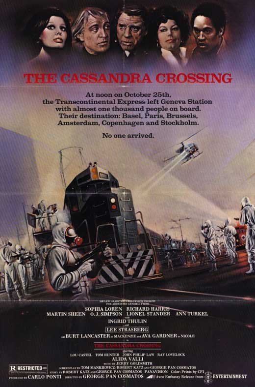 Cassandra Crossing (1976) - Burt Lancaster DVD
