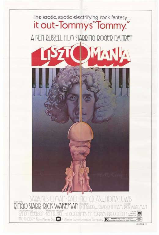 Lisztomania 1975 Ken Russell Dvd