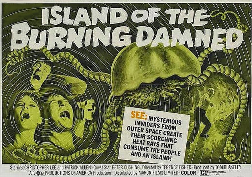 Island Of The Burning Damned (1967) - Christopher Lee DVD