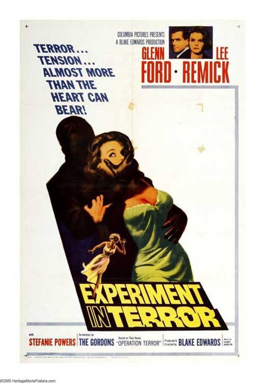 Experiment In Terror (1962) - Glenn Ford DVD