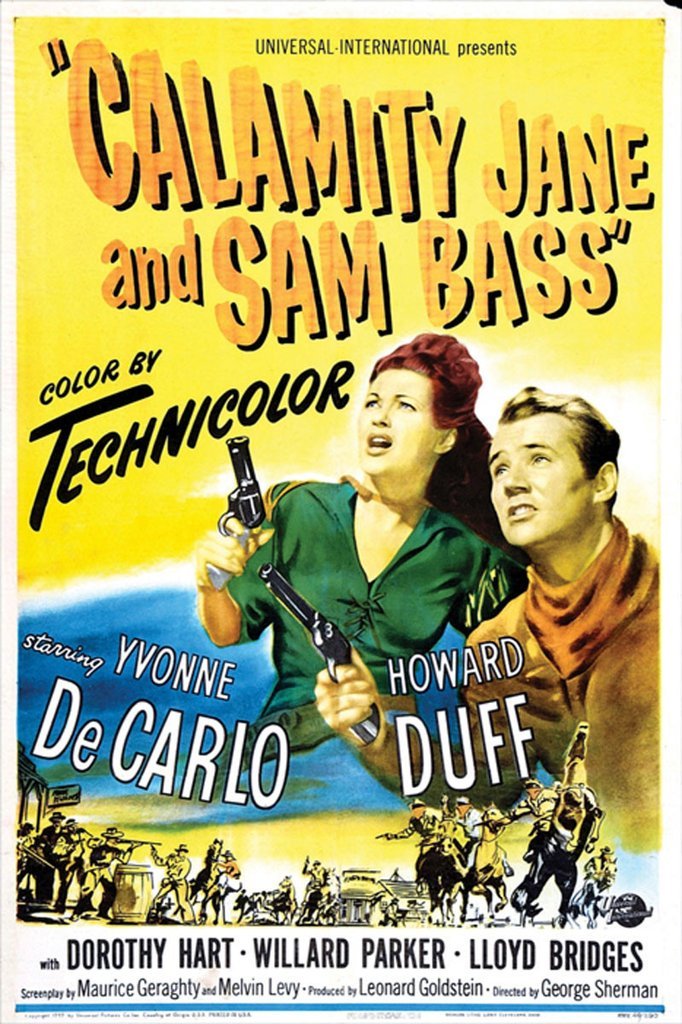 Calamity Jane And Sam Bass (1949) - Yvonne De Carlo DVD