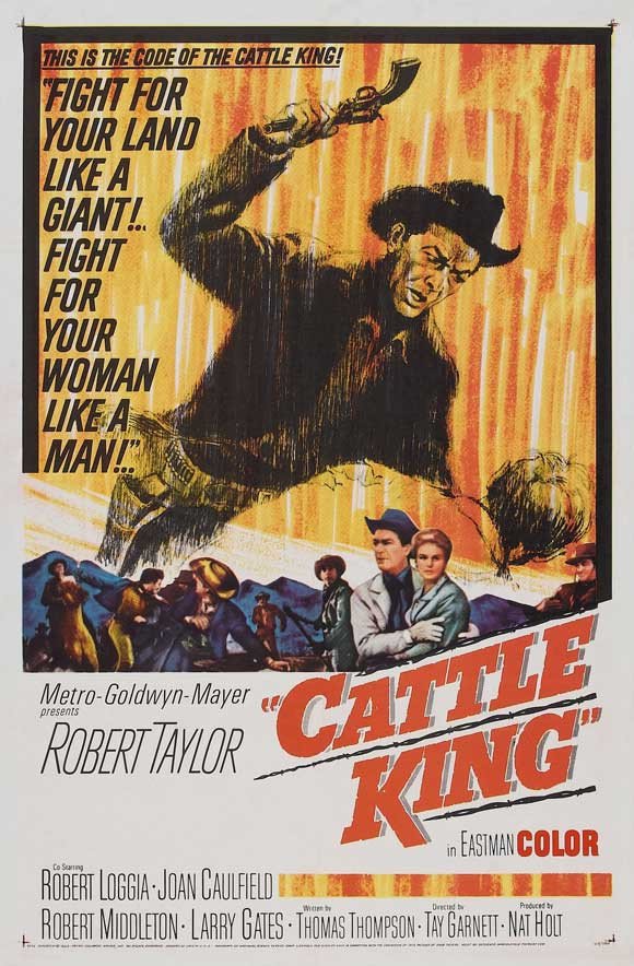 Cattle King (1963) - Robert Taylor DVD