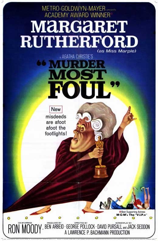 Miss Marple : Murder Most Foul (1964) - Margaret Rutherford DVD