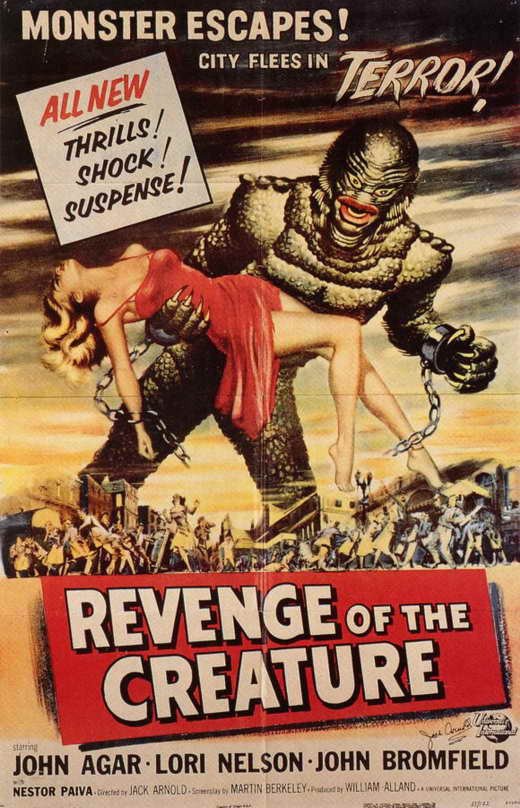 Revenge Of The Creature (1955) - John Agar DVD