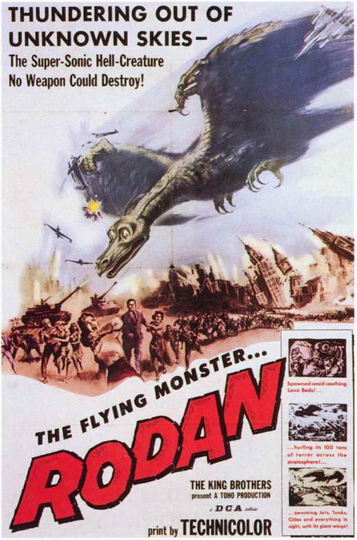 Rodan - The Flying Monster (1956) DVD