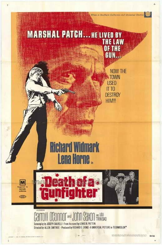 Death Of A Gunfighter (1969) - Richard Widmark DVD