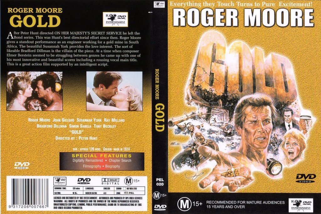 Gold (1974) - Roger Moore DVD