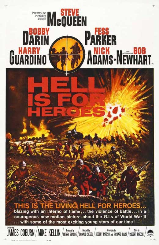 Hell Is For Heroes (1962) - Steve McQueen DVD
