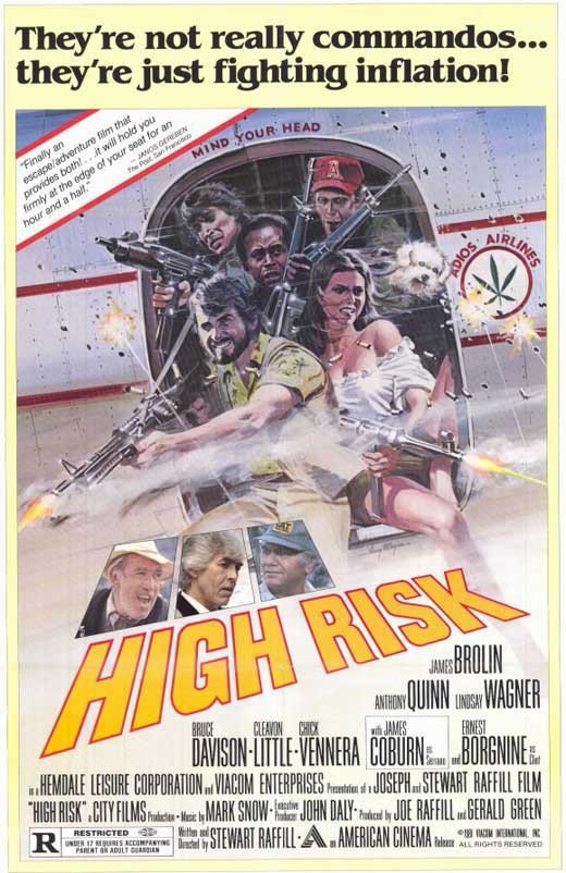 High Risk (1981) - Anthony Quinn DVD