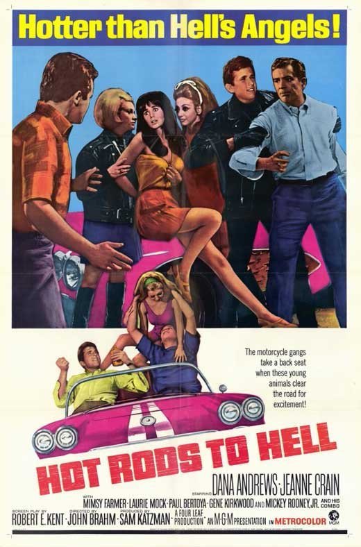 Hot Rods To Hell (1967) - Dana Andrews DVD