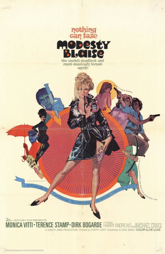 Modesty Blaise (1966) - Terence Stamp DVD