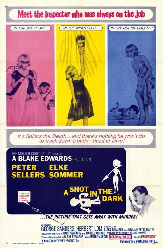 Pink Panther : A Shot In The Dark (1964) - Peter Sellers DVD