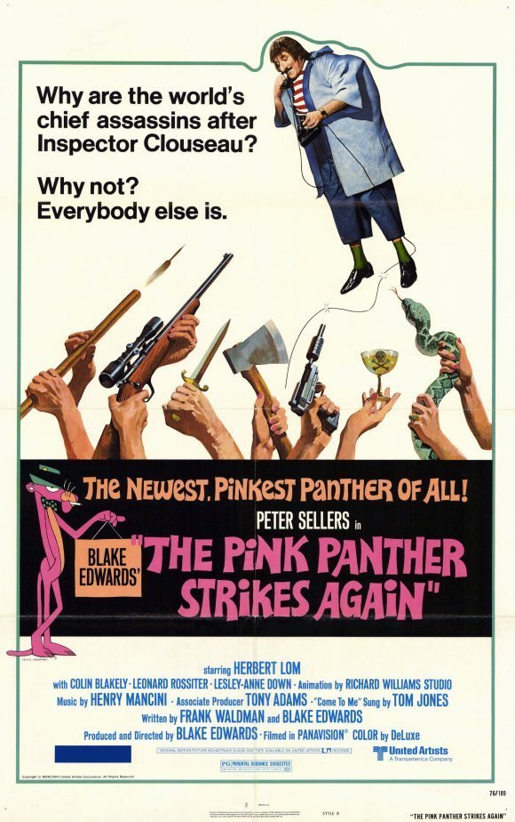 Pink Panther : The Pink Panther Strikes Again (1976) DVD