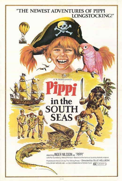 Pippi In The South Seas (1970) DVD