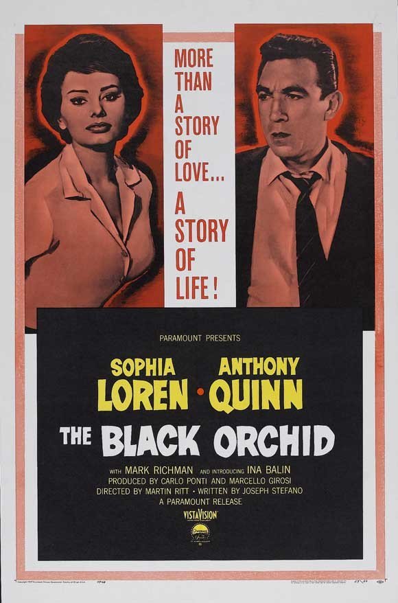 The Black Orchid (1959) - Sophia Loren DVD