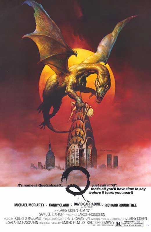 Q : The Winged Serpent (1982) - David Carradine DVD