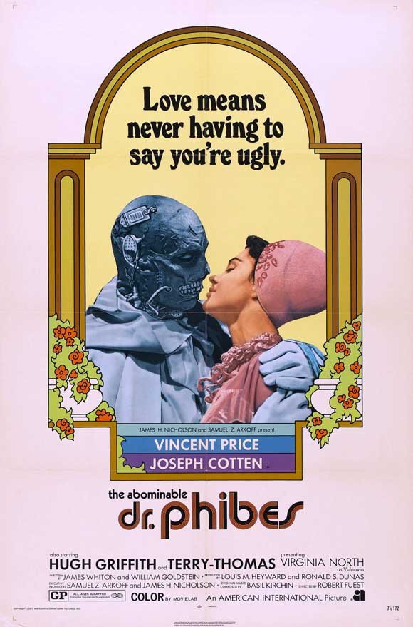 The Abominable Dr. Phibes (1971) - Vincent Price DVD