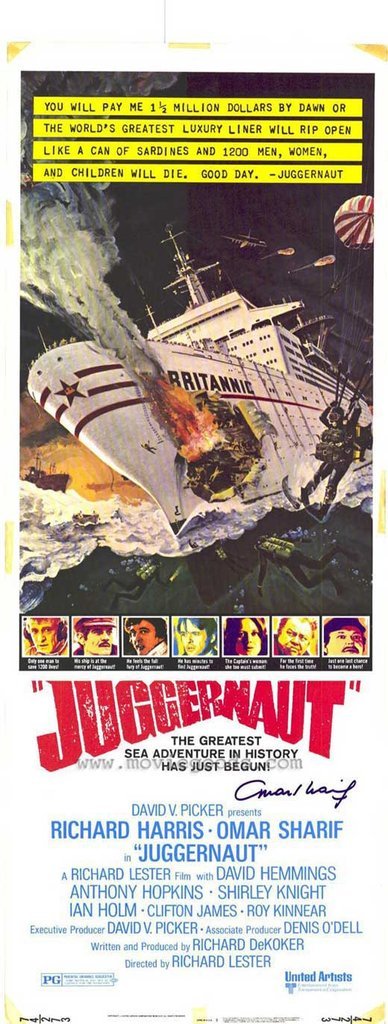 Juggernaut (1974) - Omar Sharif DVD