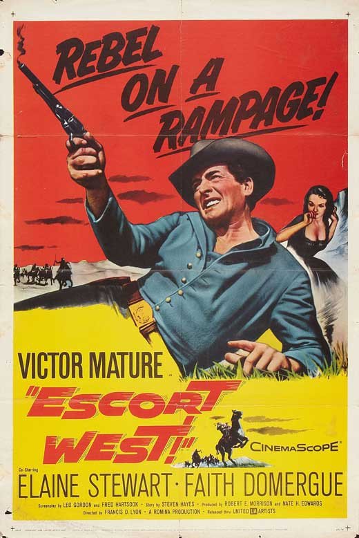 Escort West (1959) - Victor Mature DVD