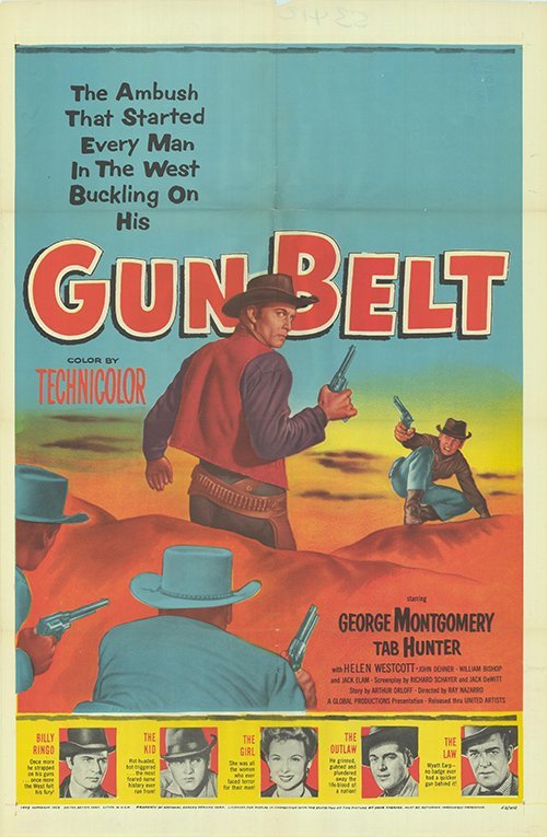 Gun Belt (1953) - George Montgomery DVD