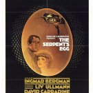 The Serpent´s Egg (1977) - David Carradine DVD