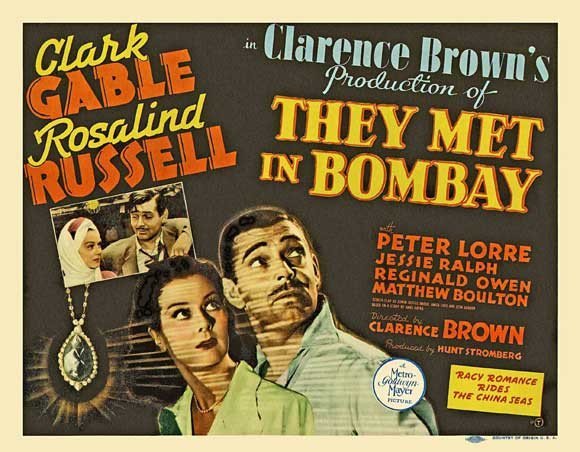 They Met In Bombay (1941) - Clark Gable DVD