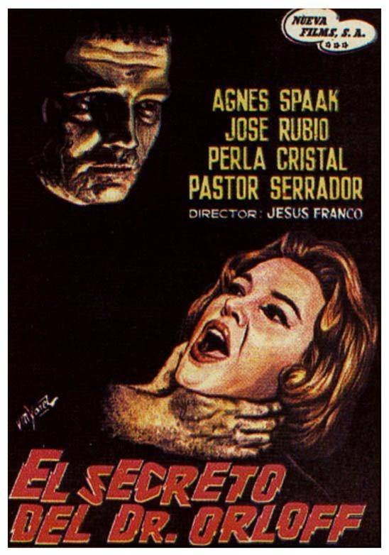 The Secret Of Dr. Orloff (1964) - Jess Franco DVD