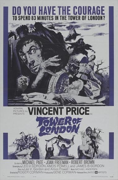 Tower Of London (1962) - Vincent Price DVD